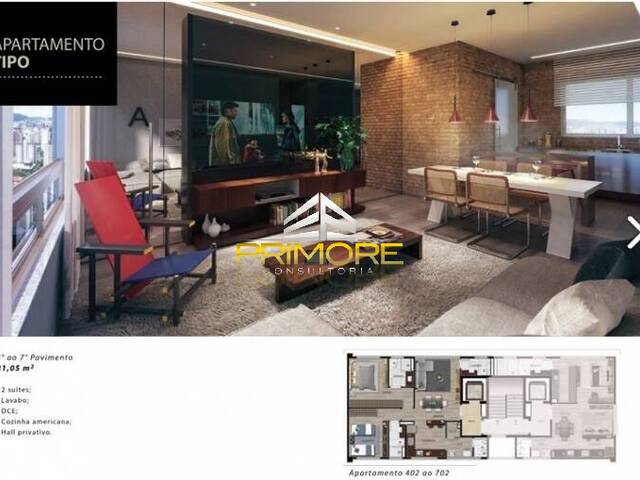 #PRI093 - Apartamento para Venda em Belo Horizonte - MG