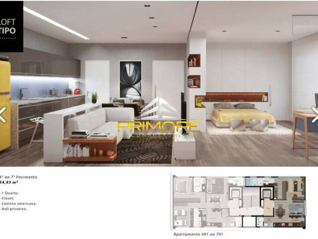 #PRI100 - Loft para Venda em Belo Horizonte - MG