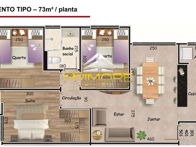 #PRI2124 - Apartamento para Venda em Belo Horizonte - MG