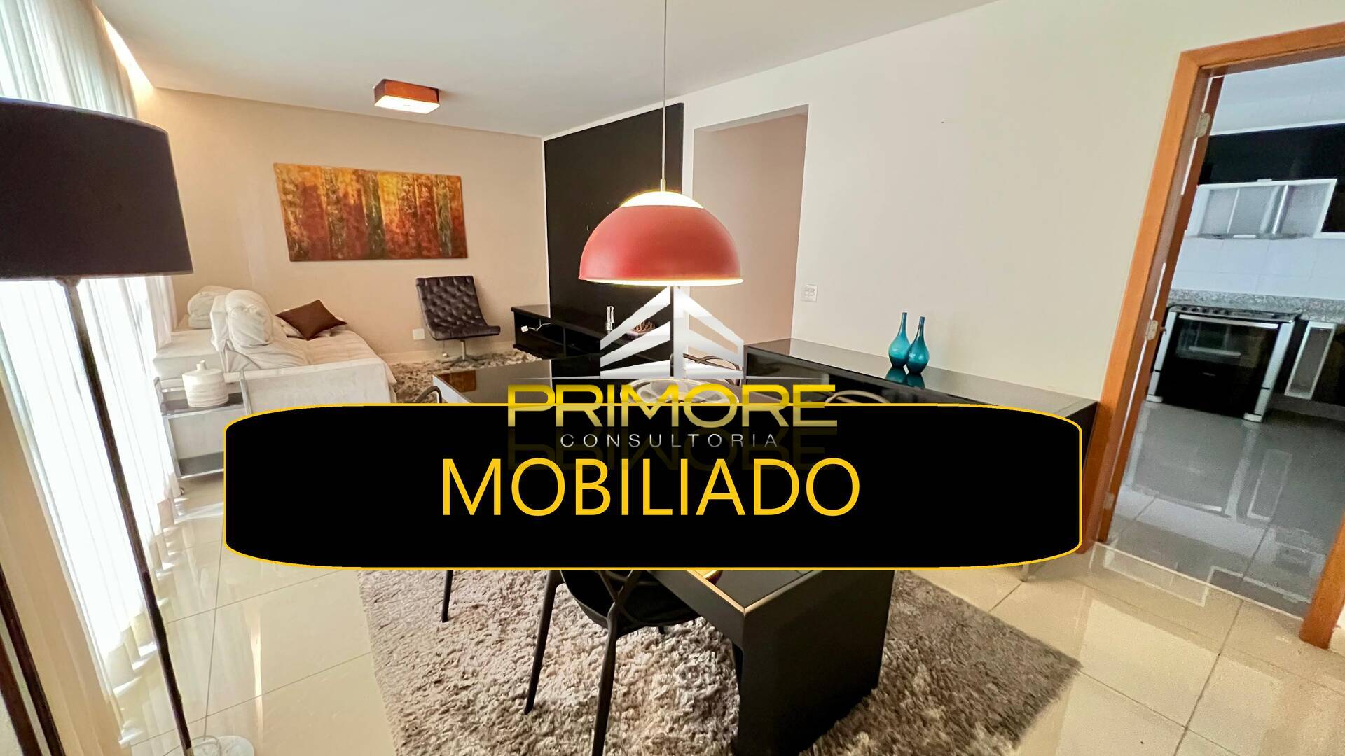 Aluguel de apartamento mobiliado no bairro Vila da Serra.