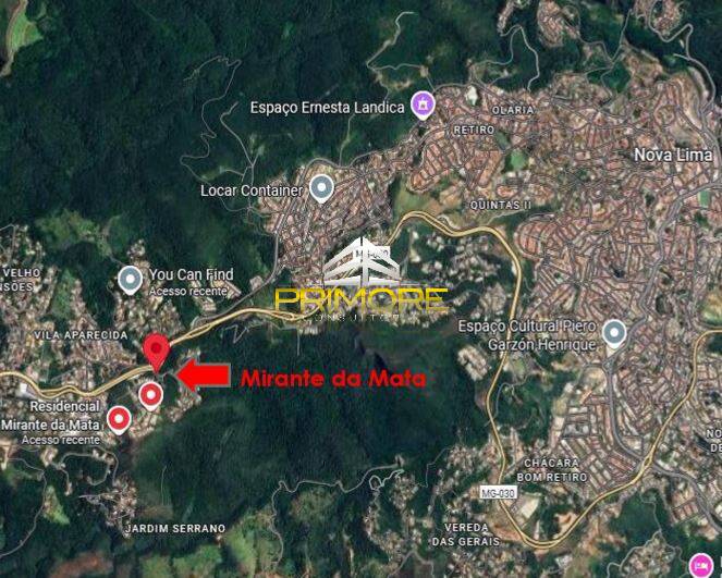Lote para venda no condomínio fechado Mirante da Mata / Nova Lima
