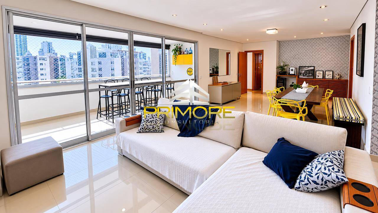 Apartamento com varanda gourmet no Vila da Serra com 126m² e lazer completo