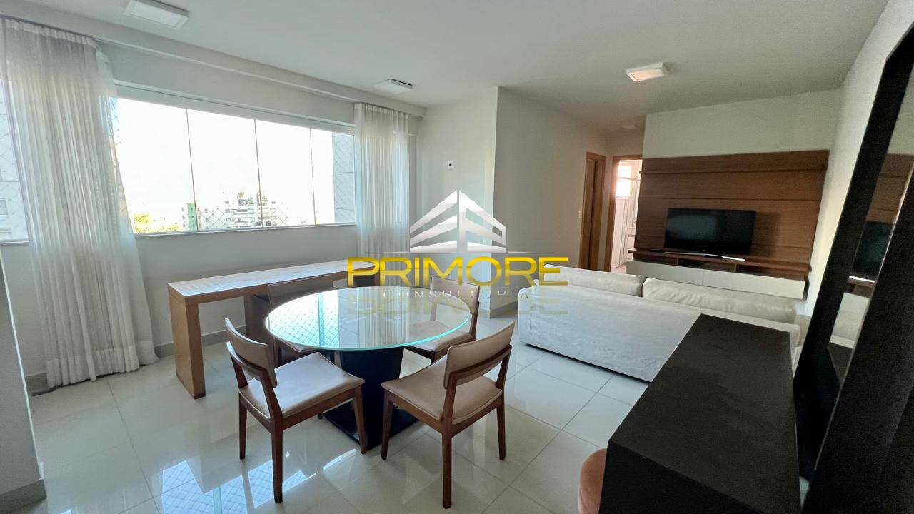 Locação apartamento no Vila da Serra, 2 quartos, mobiliado