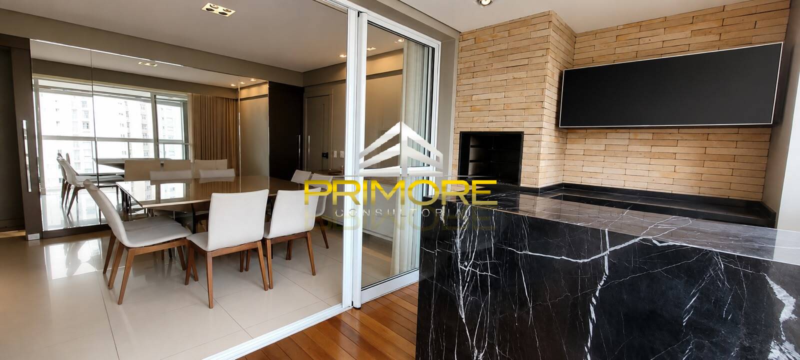 Aluguel apartamento mobiliado no Vila da serra com 3 suítes e lazer resort
